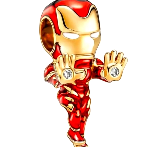 Jewelry - Authentic Pandora Marvel Iron Man Charm. New.